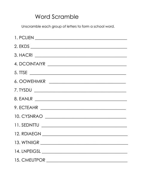 Simply enter the list of words you want the kids to study and the word scramble generator will do the rest. . Unscramble scrabble